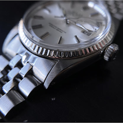 (1970) Rolex Datejust 36 ref. 1601 w/ Factory Silver Dial